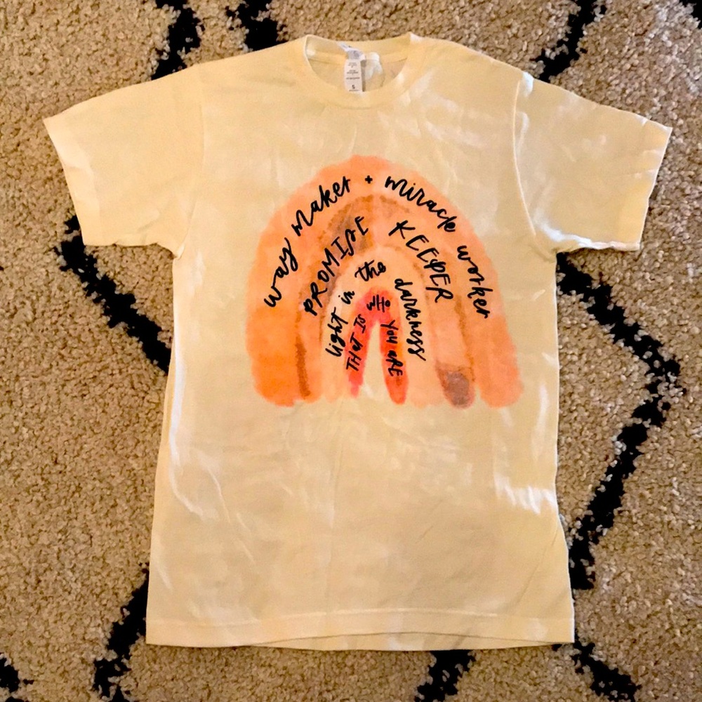 Cute rainbow tee shirt